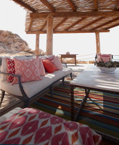 Image of furnished patio